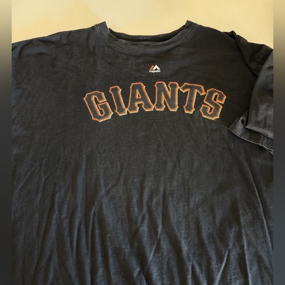Majestic Other - Majestic SF Giants  Black T-Shirt
